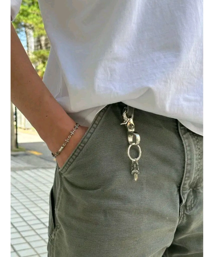 크롬하츠 스파이크불렛 러브크로스 키링 & 허리퀵클립 & 백참 이미지