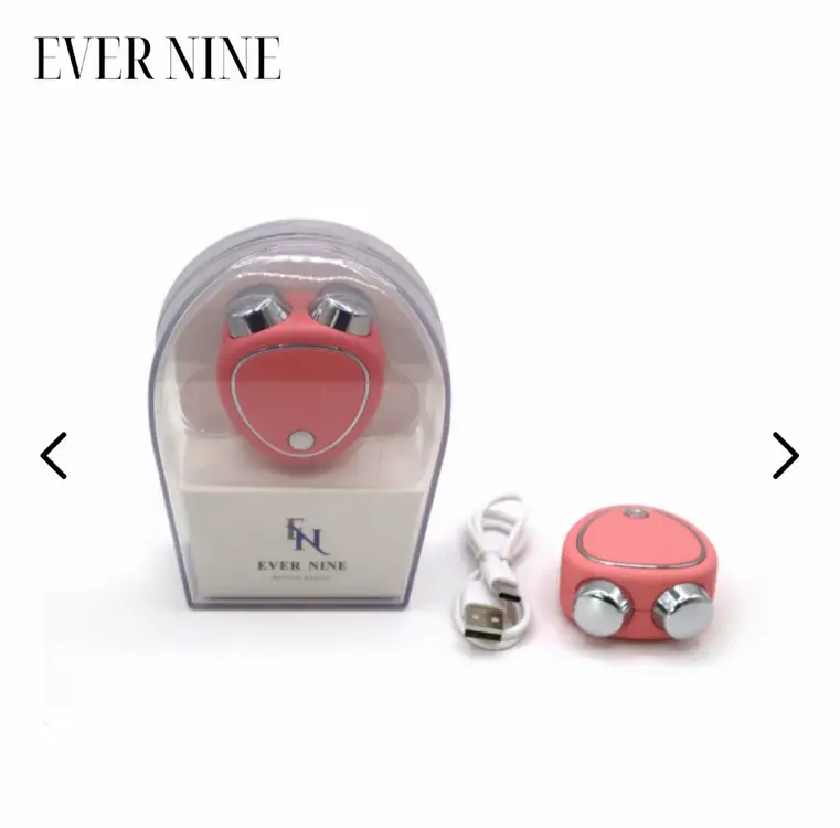 새상품급) 에버나인 갈바닉 V라인 마사지기 핑크 이미지