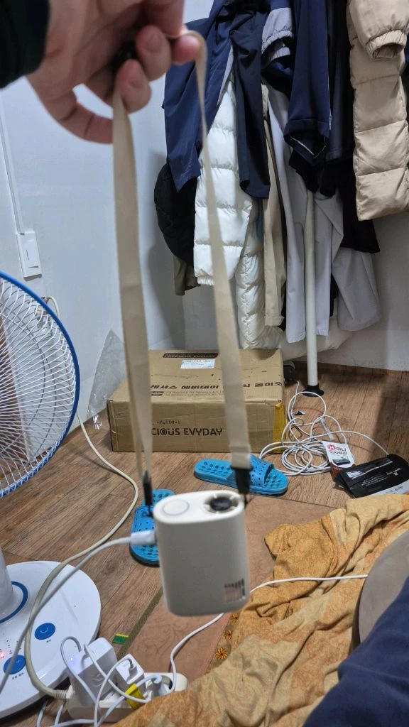 휴대용 목걸이&허리용선풍기 이미지