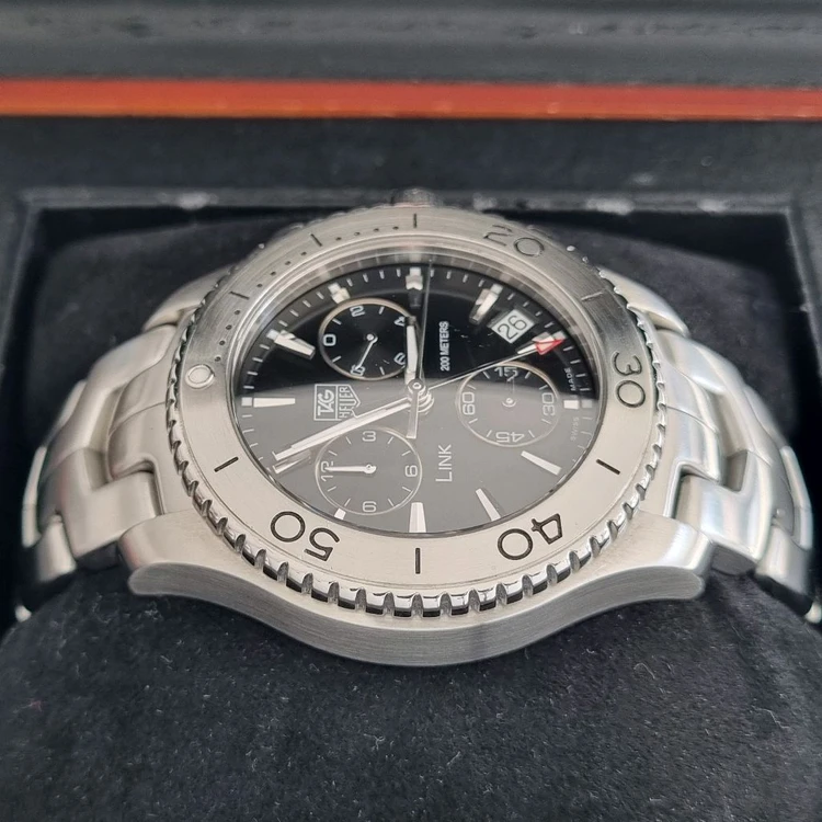 태그호이어 링크 구구형 크로노그래프 42mm 쿼츠 CJ1110 이미지