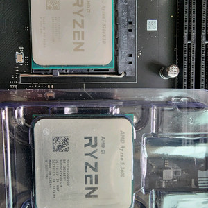 라이젠 5700x3d cpu, 지스킬 ddr4 램 이미지