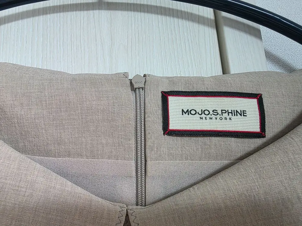 모조에스핀 MOJO.S.PHINE 입술카라 여름원피스.55사이즈 이미지