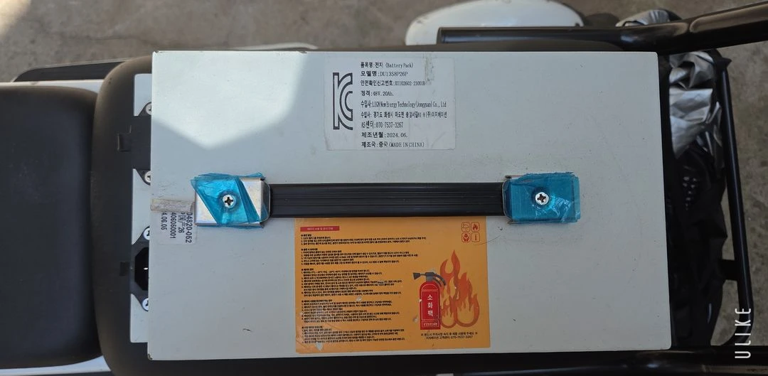 전기스쿠터/삼륜(이지베이션 타우러스BT/500W.48v.20ah)전기자전거 이륜전동스쿠터 대차 가능 이미지