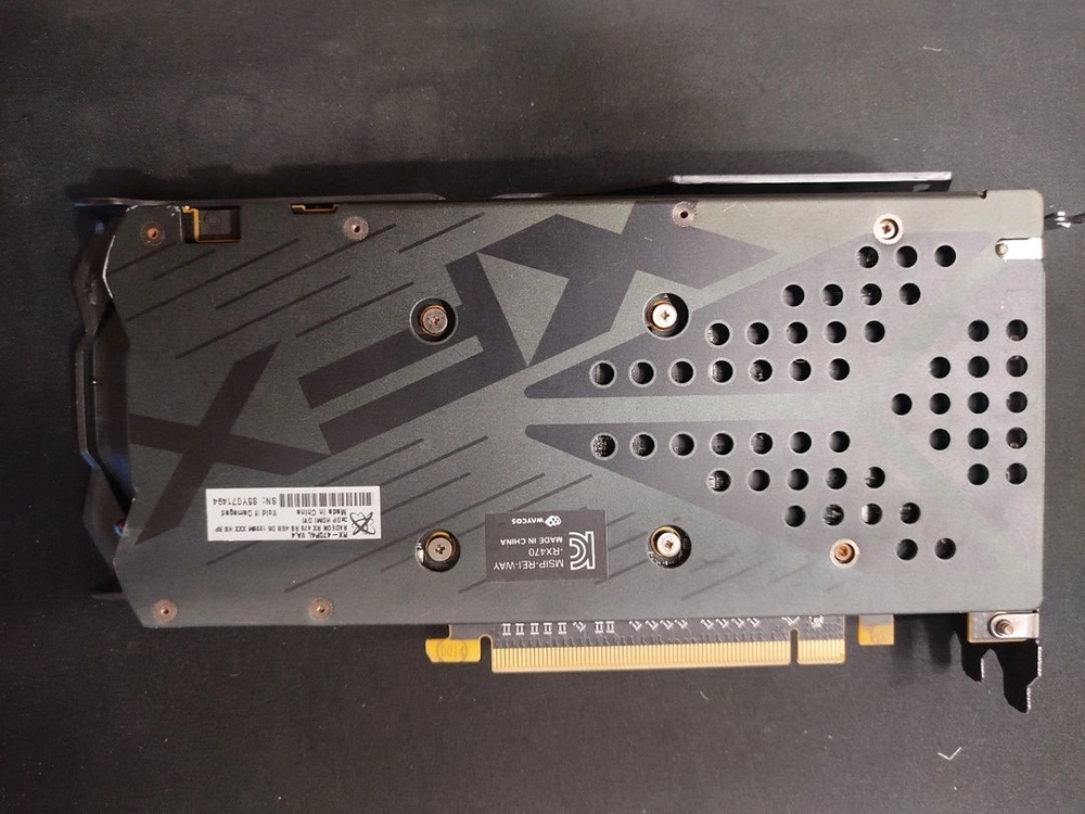 XFX 라데온 RX 470 그래픽카드 부품용 팝니다 이미지