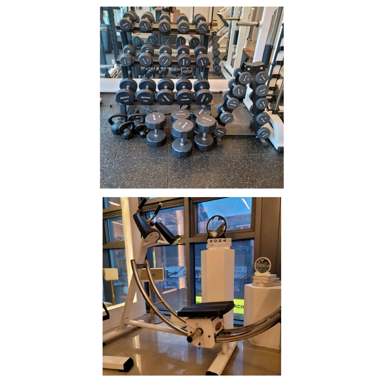 [세트]듀얼풀리,랫풀다운,레그익스텐션컬,파워레그프레스,각도조절벤치,스미스,평벤치,런닝,파워랙,덤벨,AB코스트 이미지
