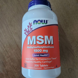 MSM 황화합물 1500mg 200정 이미지