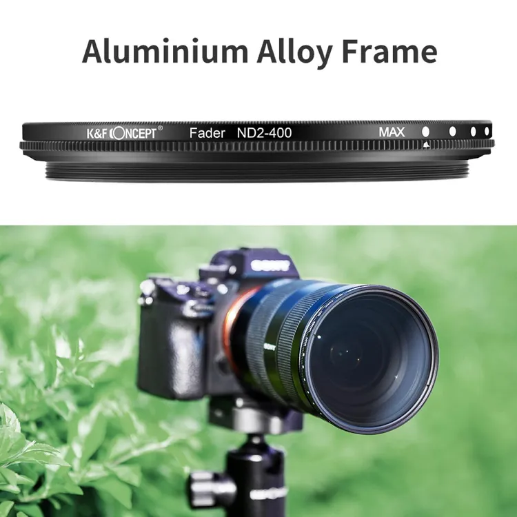K&F Concept 49mm NANO-B 가변 ND2-400 필터 AGC Glass (캡포함) (새상품) 이미지