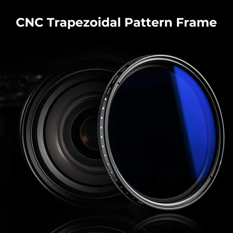 K&F Concept 62mm 슬림 NANO-C HMC ND2-400 블루코팅 가변 ND 필터 (캡포함) (새상품) 이미지