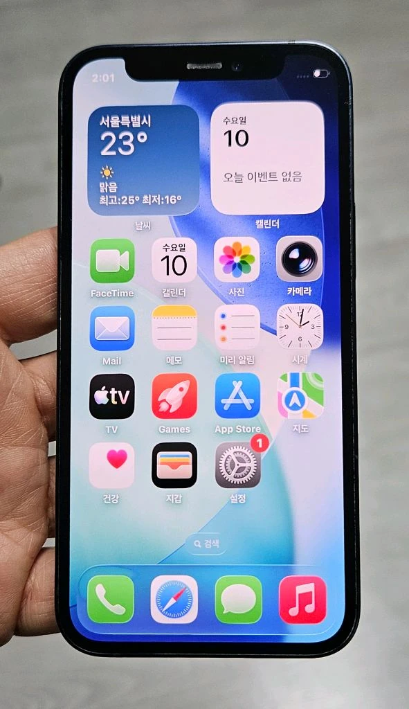 아이폰12미니 블랙 128GB 싸게 팝니다. 이미지