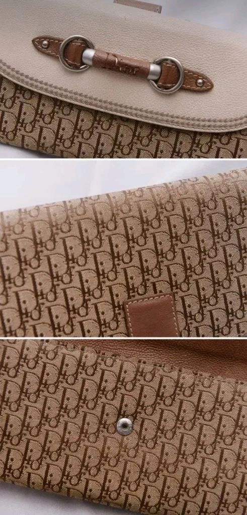 디올 (Dior) 마이디올 클래식 오블리크 홀스빗 로고 장지갑 이미지