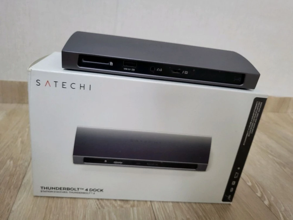 사테치 usb c타입 11in1 썬더볼트4 독 도킹스테이션 이미지
