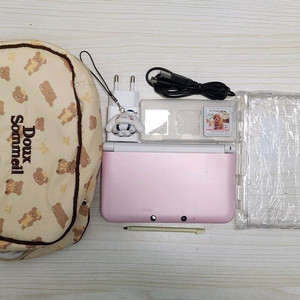 닌텐도 3DS XL 핑크색상 판매합니다(뱅크,특별체험판등 이미지