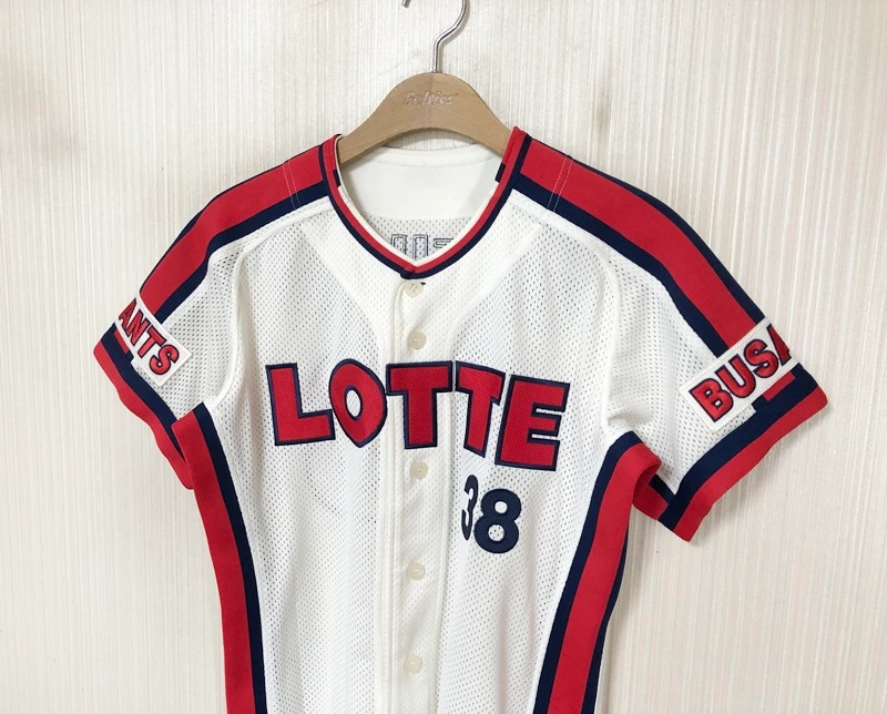 KBO 카멜레온어센틱 롯데자이언츠 챔피언 홈유니폼/져지 85 #38 정대현 이미지
