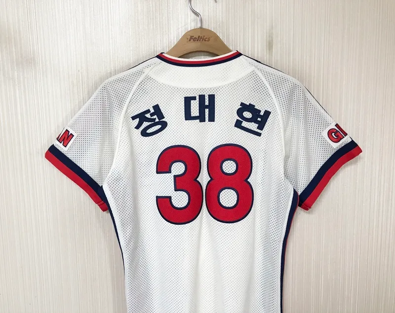 KBO 카멜레온어센틱 롯데자이언츠 챔피언 홈유니폼/져지 85 #38 정대현 이미지