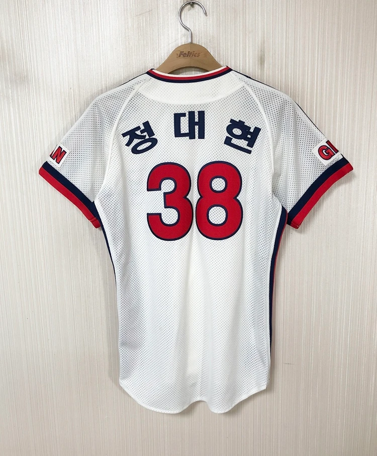 KBO 카멜레온어센틱 롯데자이언츠 챔피언 홈유니폼/져지 85 #38 정대현 이미지