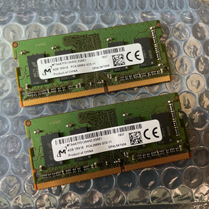DDR4 8GB 2666MHz 노트북용 4GB 2장일괄 이미지