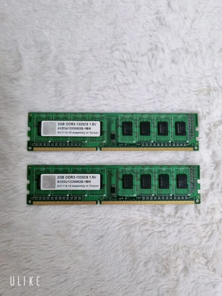 DDR3 2GB RAM 1333MHz 2개 세트 이미지