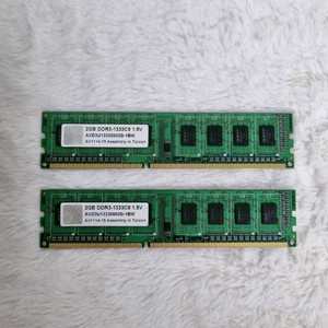 DDR3 2GB RAM 1333MHz 2개 세트 이미지