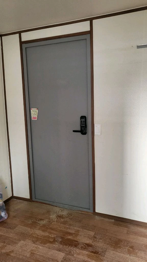 농막3Mx6M컨테이너에어컨 내부 방설치 농막 이미지