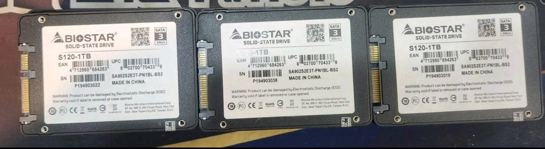 바이오스타 SSD 1TB 1테라 대용량 여러개 싸게 팝니다 - 안심되는 중고거래