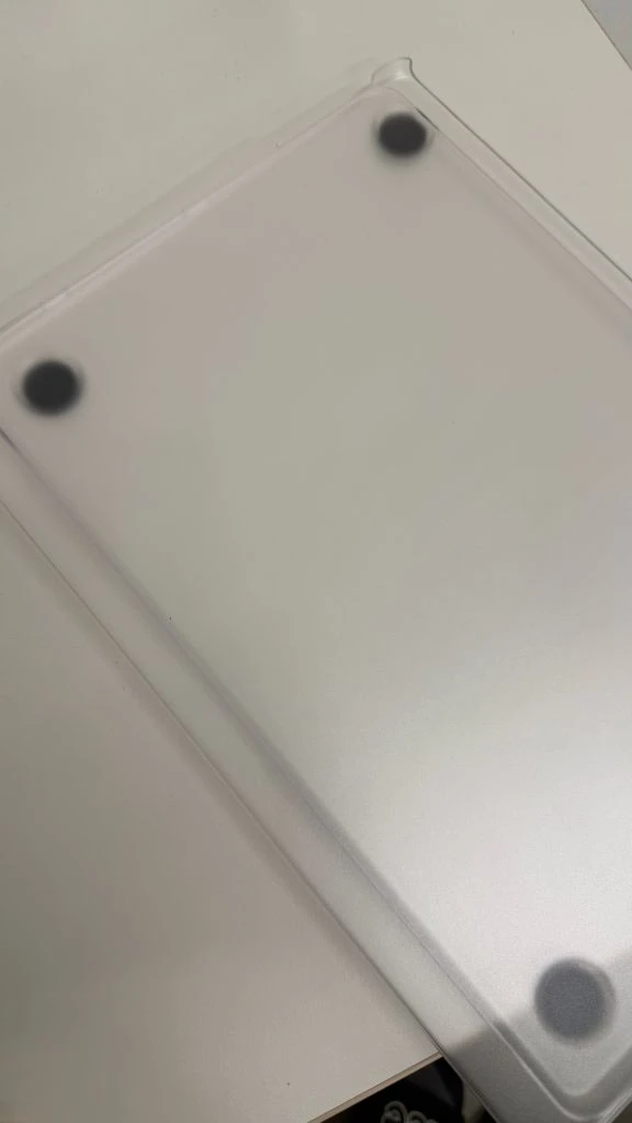 1주일만 사용,풀박 -Apple 맥북에어 15인치 M5 미드나이트 +반투명매트 케이스 16GB/512GB 이미지
