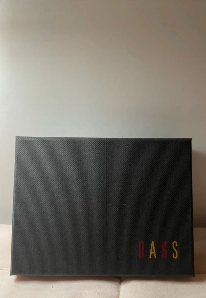 미사용 새상품 [닥스] 블랙 루이스 DD패턴 카드홀더 이미지
