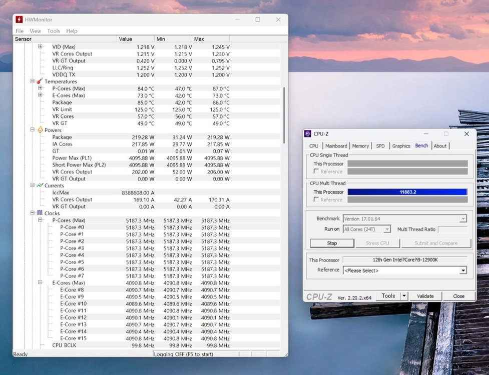 인텔 i9-12900k CPU (sp97 뚜따) 팝니다. 이미지