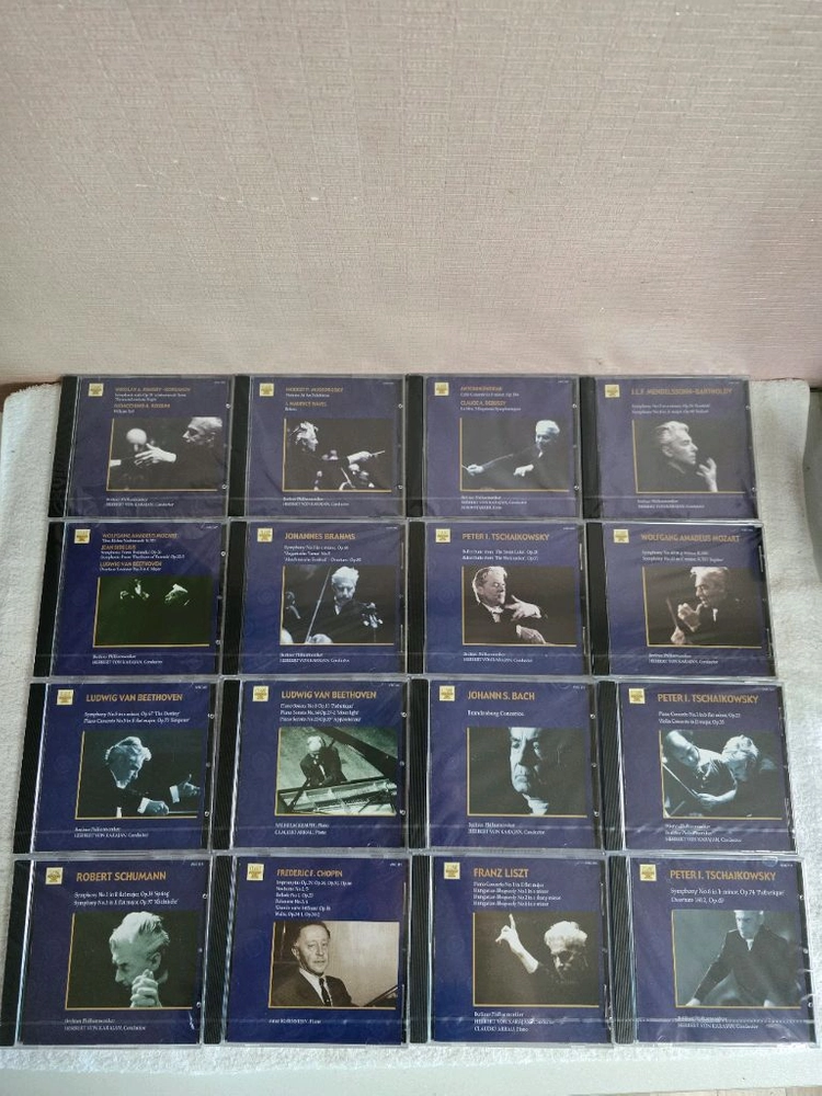 클래세 40 카라얀 베스트 컬렉션 CD 미개봉 박스세트 이미지
