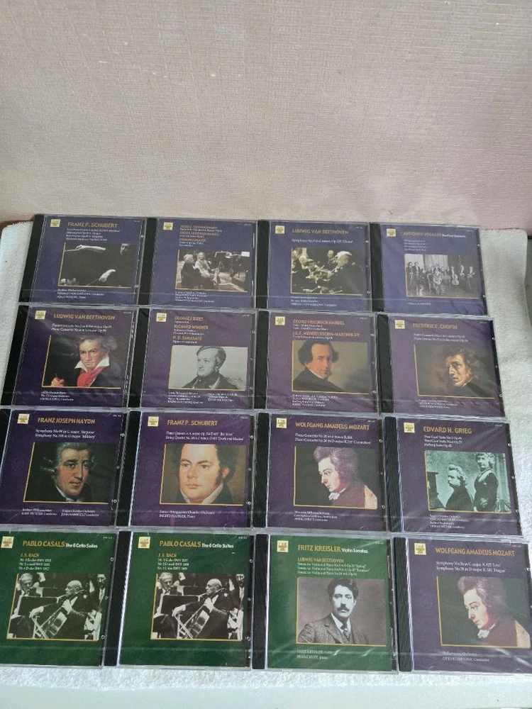 클래세 40 카라얀 베스트 컬렉션 CD 미개봉 박스세트 이미지