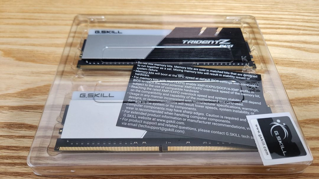 G.SKILL 트라이던트 Z 네오 DDR4 32GB(16x2) 신품 판매합니다(개봉 O / 사용 X) 이미지
