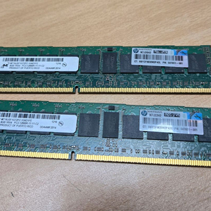 서버용램 DDR3 메모리 8GB 2개 세트 서버용 이미지