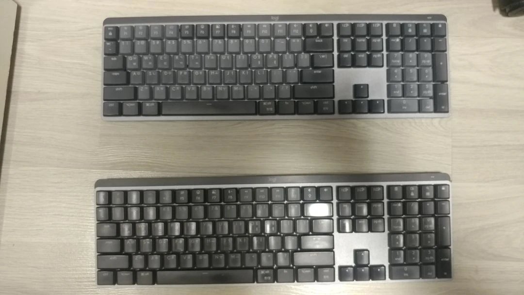 기계식 키보드 몬스긱 M3, 커세어 K70, 로지텍 YR0073, 로지텍 YR0082, K360 이미지