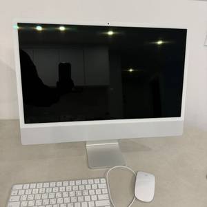 애플 아이맥 24 M3 실버 8GB 256GB 이미지