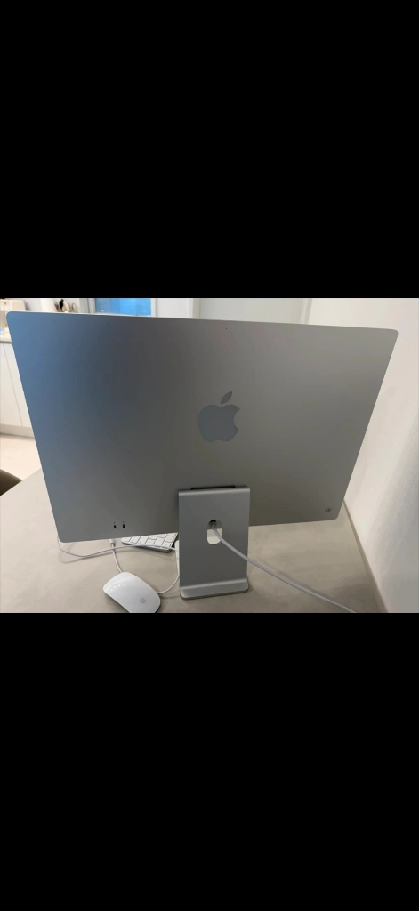 애플 아이맥 24 M3 실버 8GB 256GB 이미지