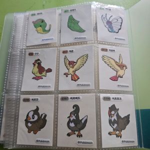 포켓몬 띠부씰 스티커 세트 이미지
