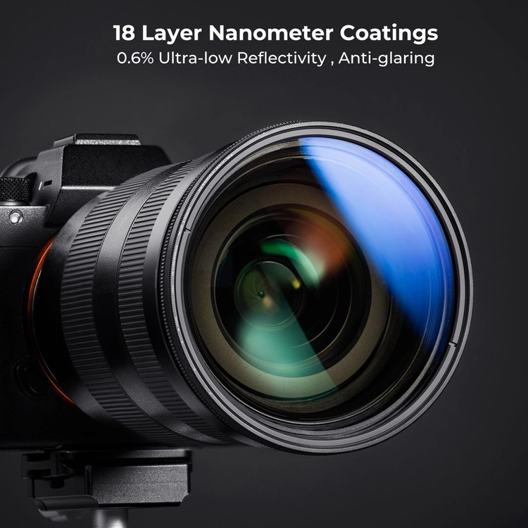 K&F Concept 52mm NANO-C HMC ND2-32 가변 ND 필터 (새상품) AGC Glass 이미지