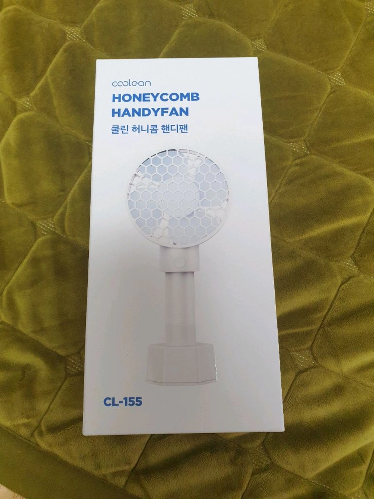 쿨린 허니콤 휴대용 미니 선풍기 이미지