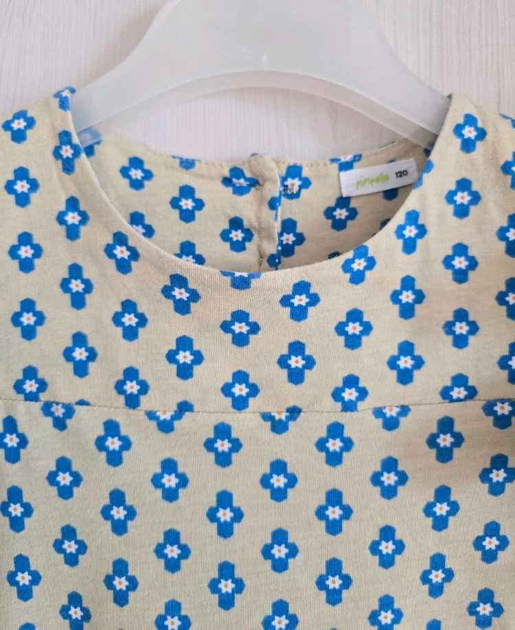 삠뽀요 여아 프릴나시 큐롯팬츠 상하세트 120사이즈 이미지