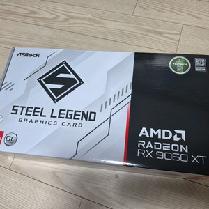 미개봉 애즈락 9060xt 16gb 스틸레전드 이미지
