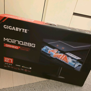 GIGABYTE MO27Q28G 27인치 텐덤OLED QHD 280hz모니터 이미지