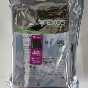 SEAGATE EXOS 24TB HDD 씨게이트 하드디스크 SAS/7200RPM 미개봉 이미지