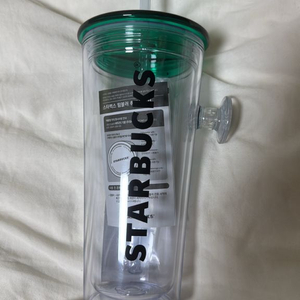 스타벅스 그린 팝핸들 콜드컵 473ml 이미지