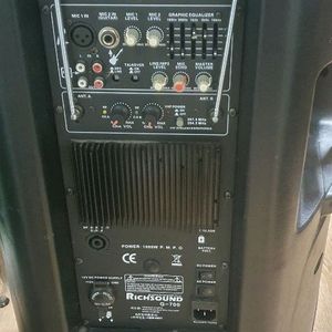 엠프 내장스피커 1000W 저렴하게 판매합니다 이미지
