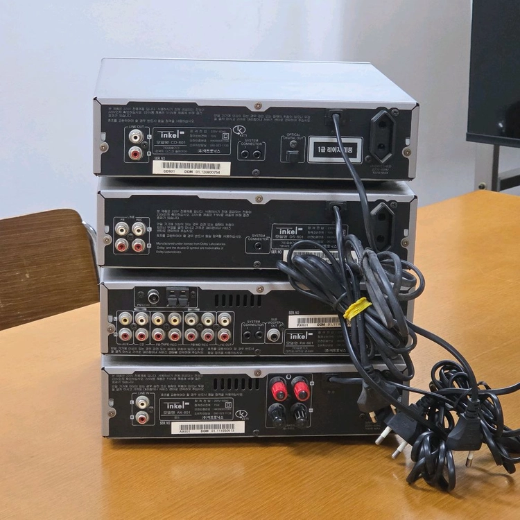 인켈 RX 801 AX 801 오디오 세트 이미지
