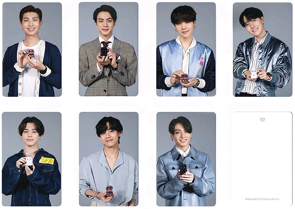 버즈 라이브 방탄소년단 BTS 포토카드 청혼 포카 이미지
