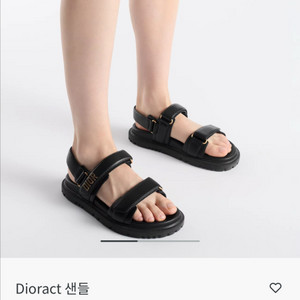 디올 샌들 새상품 36사이즈 새상품 이미지