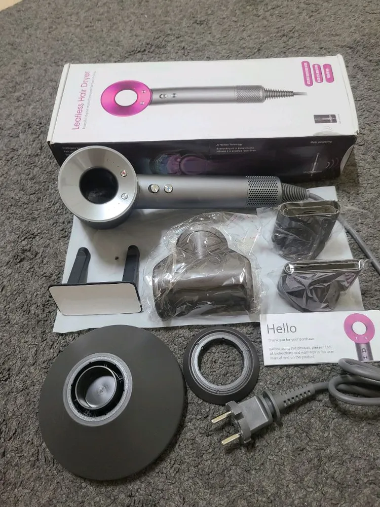 차이슨 슈퍼소닉 드라이기 220V 거치대포함6종노즐 (새상품) 이미지