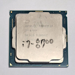 인텔 i7-8700 cpu 이미지