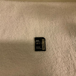 렉사 64GB V60 1667X 250mb/s SD카드 이미지