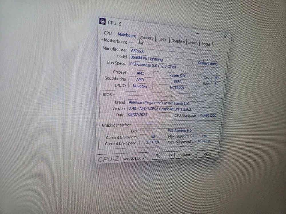 라이젠 7500f b650m ddr5 32gb 1tb 5060 ti 팔아요 5060ti 8gb 이미지